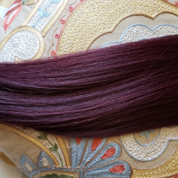 🆕️ Fun Warm Color Blends 💜❤ Real Human Hair Extensions - Picture 7 of 8